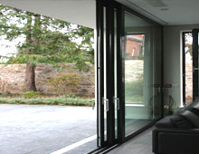Space Saving Aluminium Sliding Doors