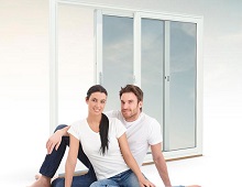 Alu-Clad Timber Two Pane Sliding Doors